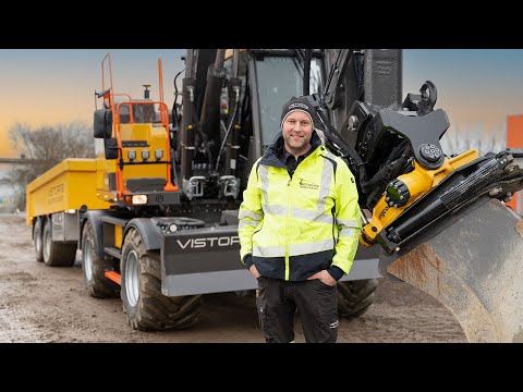 Vistorps Maskintjänst with engcon's EC319