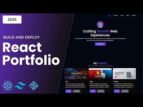 Build And Deploy A Personal Portfolio With React and TailwindCSS