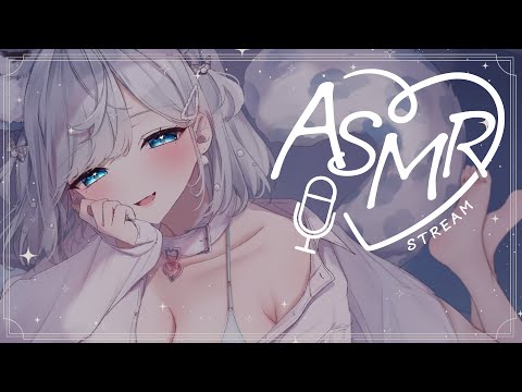【ASMR】耳ふぅ多め♡甘々彼女に満足いくまで甘やかされて安眠ASMR…♡/吐息/囁き/耳かき/earcleaningEar/Sleep/whispering【新人VTuber/恋白れん】