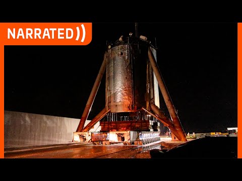 Starhopper Leaves the Launch Site | SpaceX Boca Chica