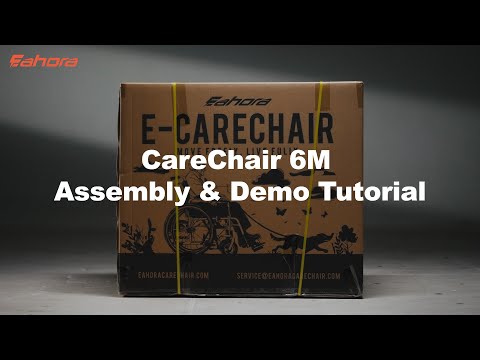 Eahora CareChair 6M Assembly & Demo Tutorial | 33 lbs Carbon Fiber Power Chair