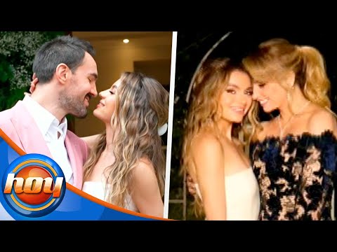 ¡Momento emotivo! Angélica Rivera entregó a Sofía Castro en su boda civil con Pablo Bernot