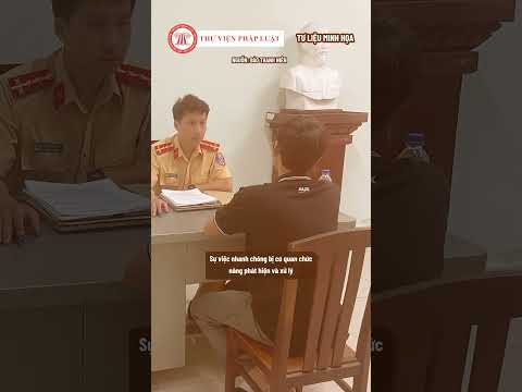 Bị CSGT giữ xe vì vi phạm... quay lên mạng tố "bị cướp xe" và cái kết "bay" 7,5 triệu  | TVPL