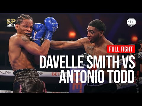 DAVELLE SMITH VS ANTONIO TODD FULL FIGHT