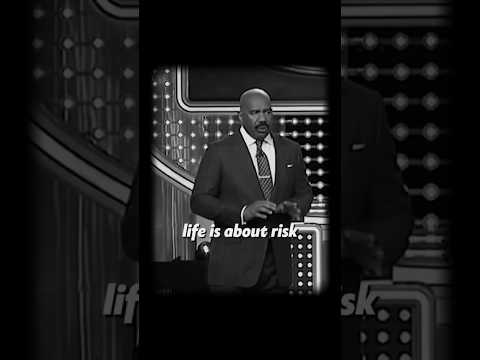 Life is All About Risk JUST TAKE IT 🔥💪🏻— Steve Harvey #motivation #mindsetminute #mindset