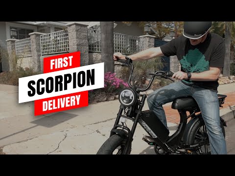 First Juiced Scorpion Delivery!