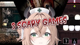 【3 Scary Games】 Exploring short & spooky indie games