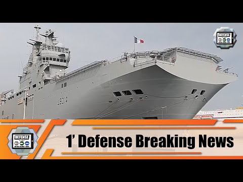 French Navy helicopter carrier Tonnerre departs for Lebanon to help Lebanese people 1' Defense News
