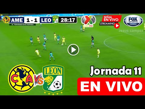 América vs. León en vivo, donde ver, a que hora juega América vs. León apertura 2024 liga MX hoy