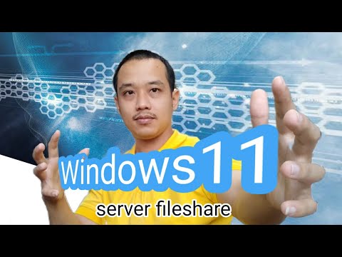windows11ให้เป็นserverแชร์ไ