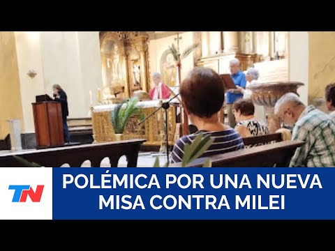 Otra vez hubo cantos contra Milei en una misa, ahora con la presencia del número dos del Arzobispado