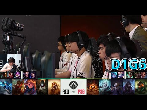 RED vs PSG D1G6 - MSI2022実況解説