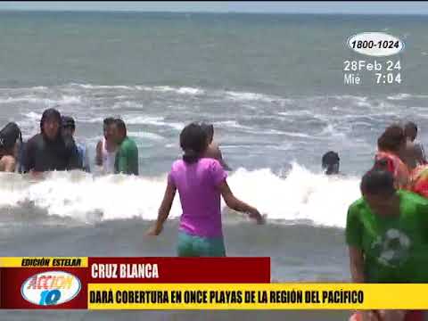 Cruz Blanca dará cobertura en once playas de la región del pacífico