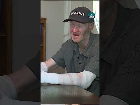 A hiker survived ten days in the mountains by drinking a gallon of water out of his boot #itvnews