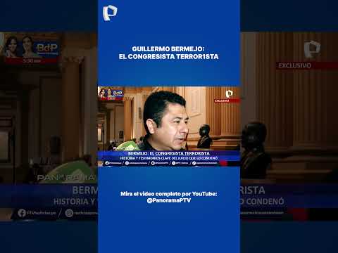 El Congreso Guillermo Bermejo fue condenado a 15 años de pr1sión por el del1to de terror1smo...
