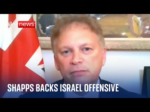 UK Defence Secretary: Israel has ‘perfect right to go after Hamas'