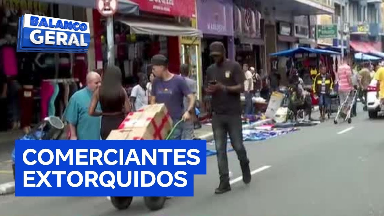 Comerciantes são vítimas de extorsões e obrigados a pagar taxas a bandidos em SP