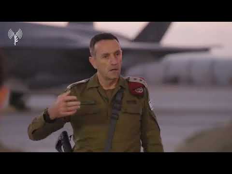 #Israel El Jefe de Estado Mayor del Ejército israelí : Reaccionaremos al ataque con misiles de Irán.