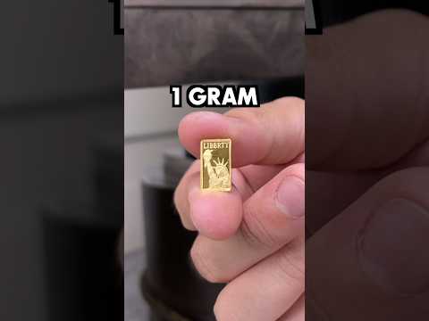 First look at our 1 gram gold coin