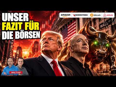 Unser Fahrplan für die Jahresendrally! Öl, Amazon, CrowdStrike, Bitcoin, Airbnb im Check