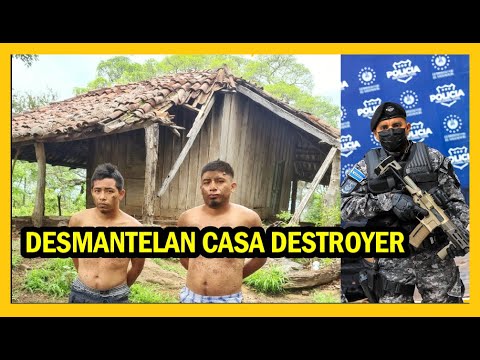 PNC desmantela casa Destroyer en zona rural | Dia del soldado salvadoreño