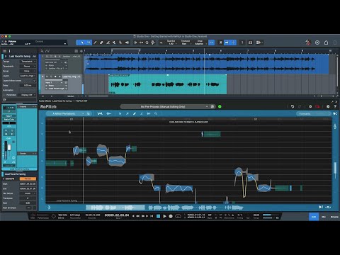 Use RePitch to Instantly Edit Vocals in Studio One 6