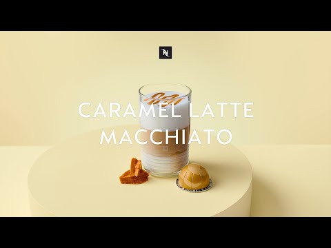 Nespresso - Receita Caramel Latte Macchiato- Vertuo Line 15" | BR