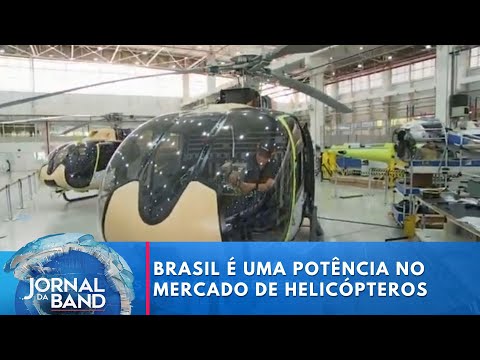 Brasil tem uma das maiores frotas de helicóptero do mundo