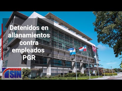 Detenidos en allanamientos contra empleados PGR