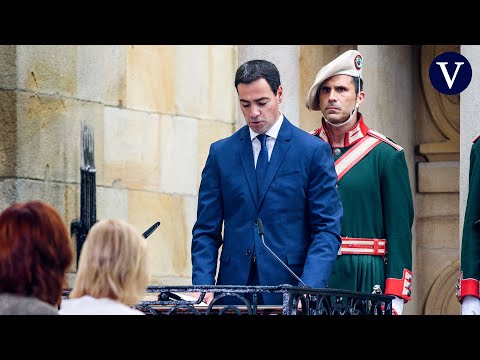 Imanol Pradales asume el cargo de lehendakari en la Casa de Juntas de Gernika