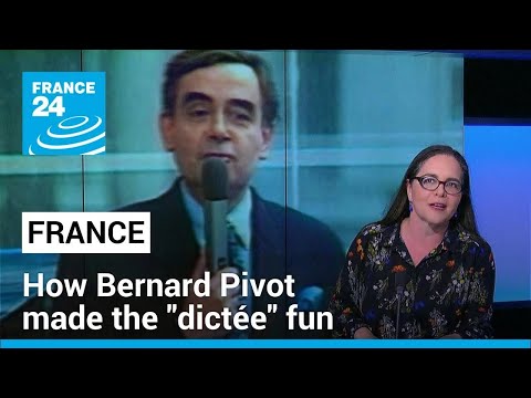 Bernard Pivot's death: France's passion for dictation • FRANCE 24 English