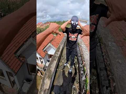 Angry Spider Man Fake 🥵🤬Part 5.0 #parkour #pov #spiderman #funny