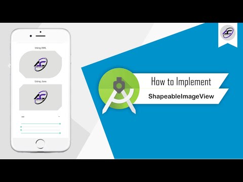 How to Implement Shapeable Image View in Android Studio | ShapeableImageView | Android Coding