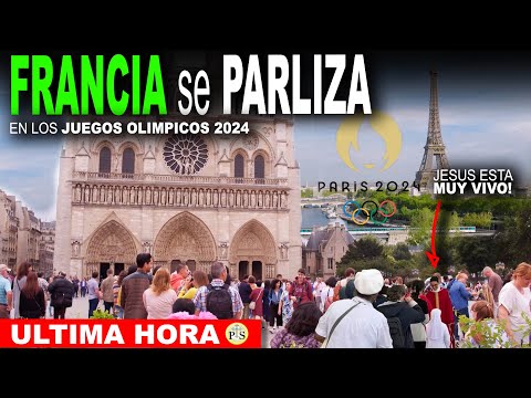 FRANCIA SE PARALIZA cuando LA GENTE VE ESTO en redes EN PLENOS JUEGOS OLÍMPICOS 2024, JESUS IS ALIVE