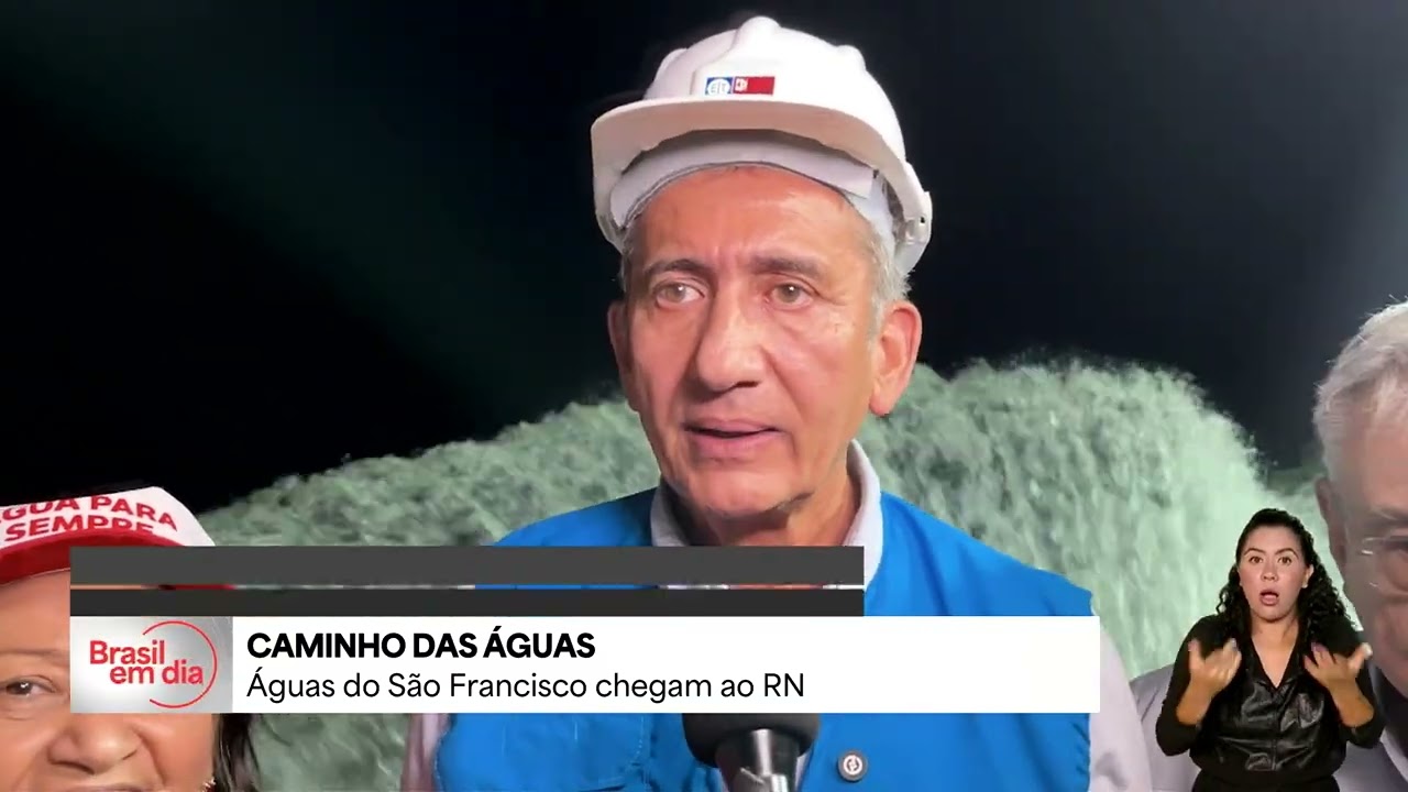 Águas do Rio São Francisco chegam ao Rio Grande do Norte