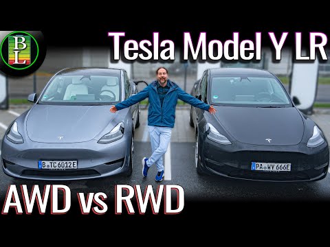 Tesla Model Y LongRange - RWD vs AWD