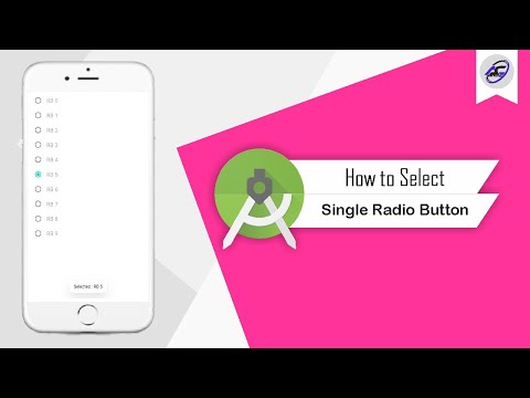 How to Select Single Radio Button in RecyclerView in Android Studio | RadioSelection | AndroidCoding