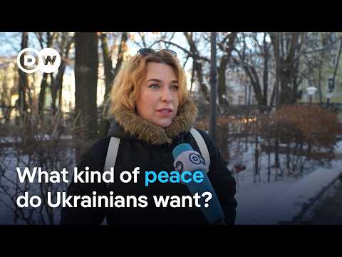 How have Ukrainians reacted to US-Russia peace negotiations? | DW News