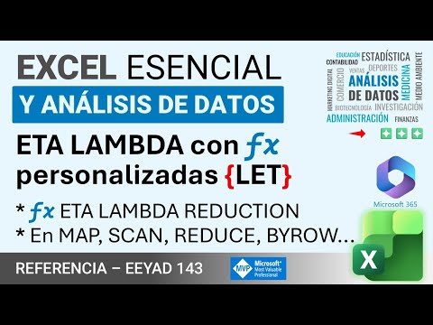 ETA LAMBDA con Funciones de Excel Personalizadas
