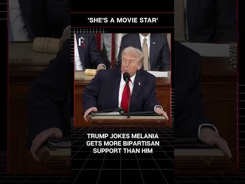 #FirstpostNews: Trump Calls Melania a Movie Star, Cracks a Joke |  N18G