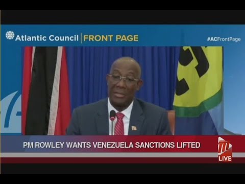 PM Wants US To Lift Sanctions on Venezuela