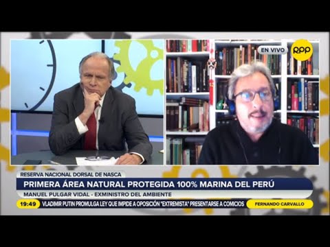 Manuel Pulgar: “Es preocupante que en el año 2020 hayamos batido récord de deforestación”
