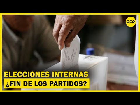 Estamos llegando al final de los partidos políticos: Baja participación en elecciones internas