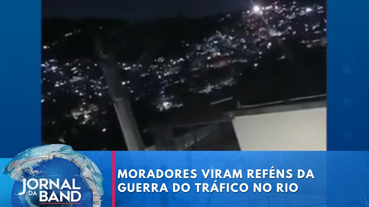 Moradores viram reféns da guerra do tráfico no Rio