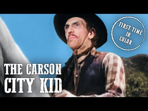 The Carson City Kid | Roy Rogers | Western | Colorized