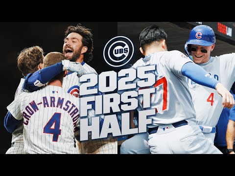 Chicago Cubs: 2025 First Half Highlights (Ft. PCA, Seiya, Shota, Dansby Swanson & MORE!)