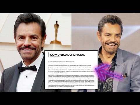 Eugenio Derbez se accidentó y las lesiones que tiene son delicadas