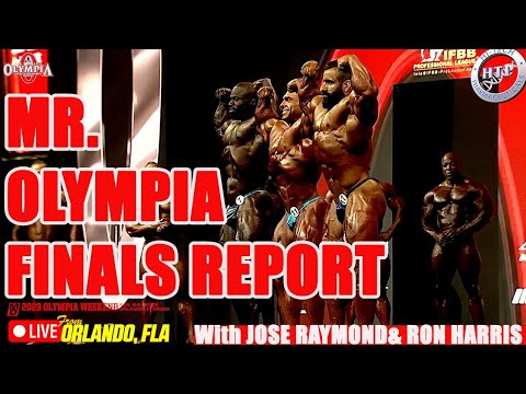 DEREK LUNSFORD 2023 MR OLYMPIA! CBUM 5TH TITLE!  FINALS REPORT WITH JOSE RAYMOND & RON HARRIS!