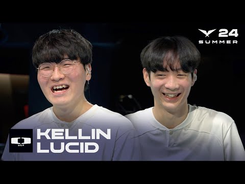 Kellin, Lucid 인터뷰 | DRX vs. DK | 07.11 | 2024 LCK 서머 스플릿