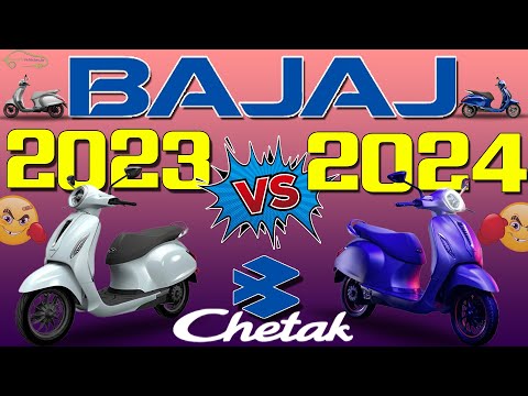 Bajaj Chetak Urbane 2024 Vs Bajaj Chetak 2023 | Electric Vehicles India